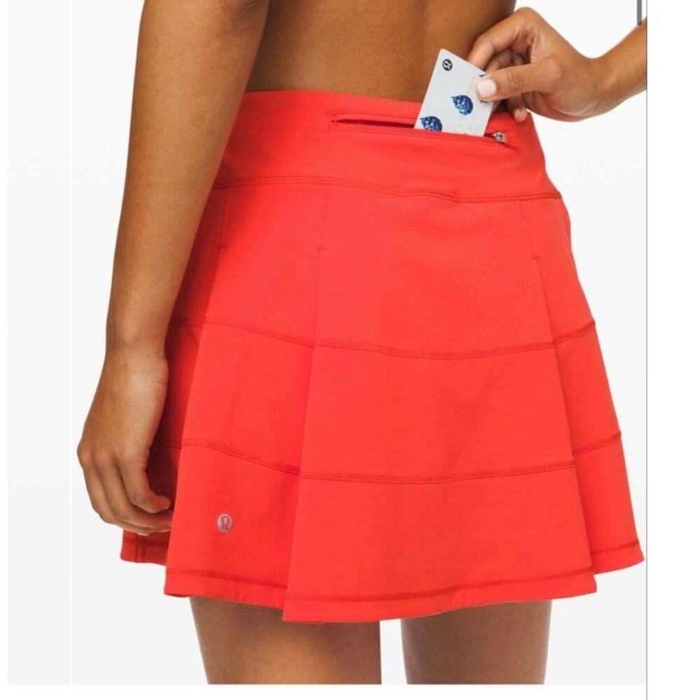 Lululemon Pace Rival Skirt (Tall) *4-way Stretch 15"
Thermal Red Women’s SIZE 8 - Picture 2 of 10